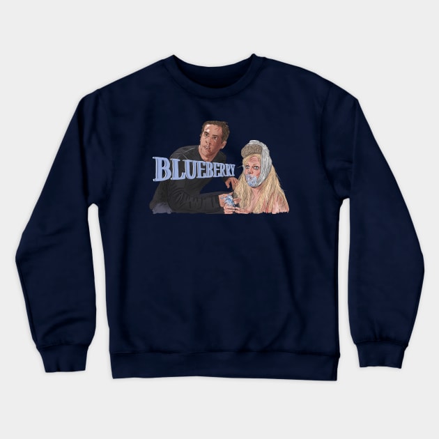 Just Friends: BLUEBERRY Crewneck Sweatshirt by 51Deesigns